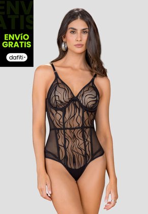 Body Mujer Negro Fi 105517