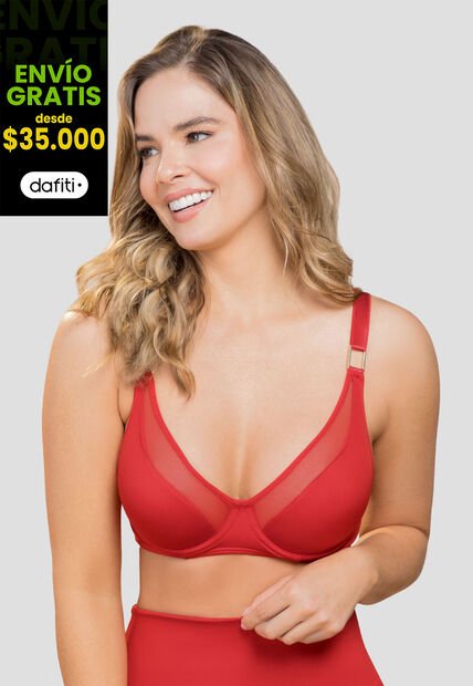 Brasier Mujer Rojo Fi 105503