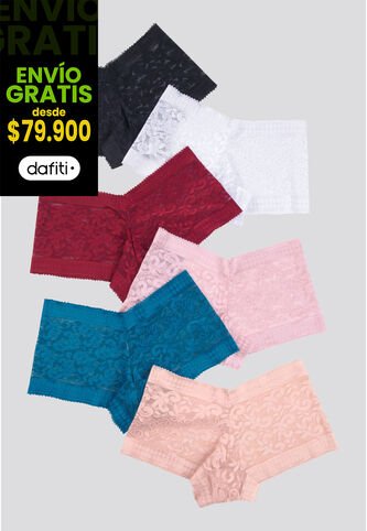 Panty Mujer Negro FI 96590 Formas Intimas