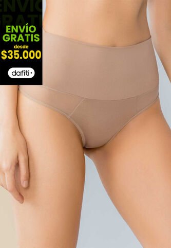 Brasilera Mujer Beige FI 100527 Formas Intimas