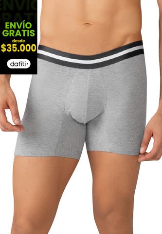 Bóxer Gris Jaspe FI 656 Formas Intimas