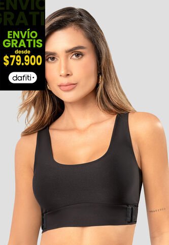 Brasier Mujer Negro Fi 114115 Formas Intimas