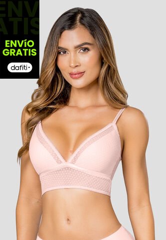 Bralette Mujer Rosa Fi 113760 Formas Intimas
