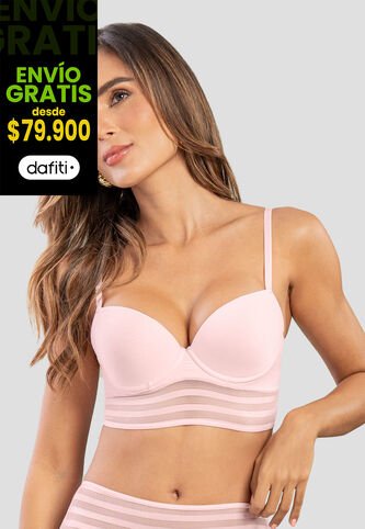 Brasier Mujer Rosa Fi 114110 Formas Intimas