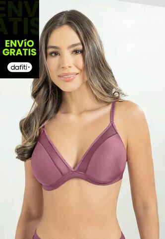 Brasier Mujer Ciruela Fi 88163 Formas Intimas
