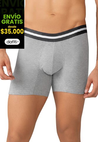 Bóxer Gris Jaspe FI 656 Formas Intimas