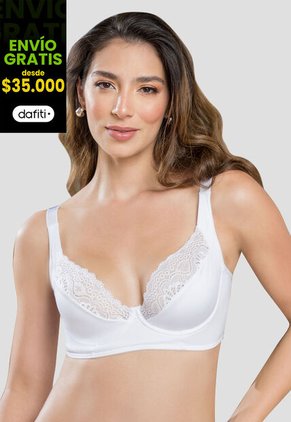 Brasier Mujer Blanco FI 105088
