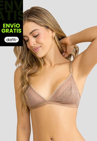 Bralette Mujer Chocolate Fi 111902 Formas Intimas