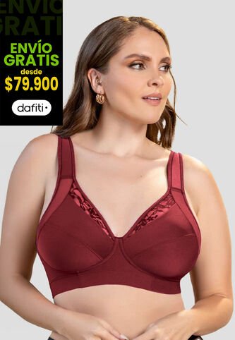 Brasier Mujer Vino Fi 69512 Formas Intimas
