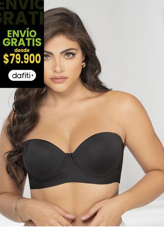 Brasier Mujer Negro FI 1544 Formas Intimas
