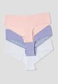 Cachetero Paq X3 Mujer Multicolor Fi 113602 de Formas Intimas
