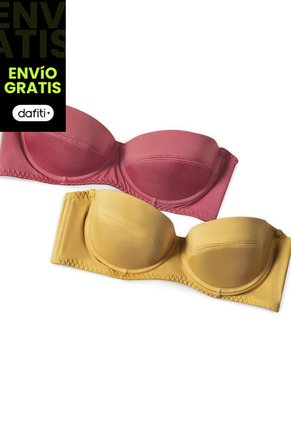 Brasier Paq X2 Mujer Multicolor FI 89857