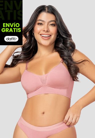 Brasier Mujer Palo De Rosa Fi 107101 Formas Intimas