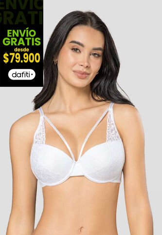 Brasier Mujer Blanco Fi 112108 Formas Intimas