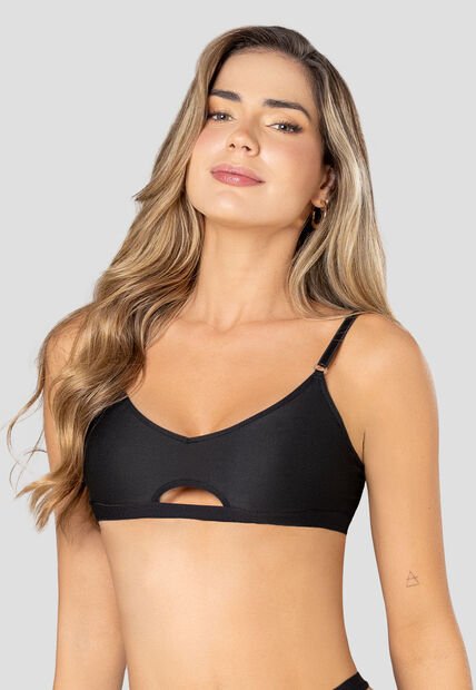 Top Mujer Negro Fi 113595