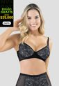 Brasier Mujer Negro Fi 102340 de Formas Intimas