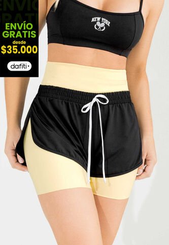 Short Mujer Negro FI 4997 Formas Intimas