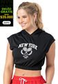 Camiseta Mujer Negro Fi 4998 de Formas Intimas