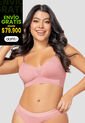 Brasier Mujer Palo De Rosa Fi 107101 de Formas Intimas