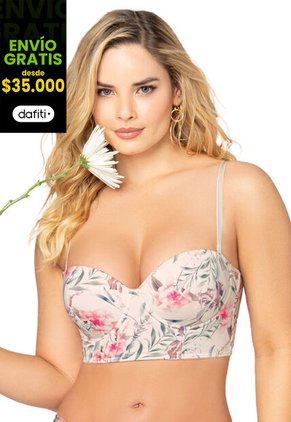 Bustier Mujer Multicolor Fi 3585