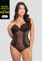 Body Mujer Negro Fi 103870 de Formas Intimas