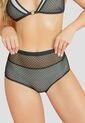 Cachetero Paq X2 Mujer Negro-Crema Fi 112539 de Formas Intimas