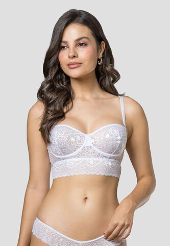 Brasier Mujer Blanco Fi 105516 Formas Intimas