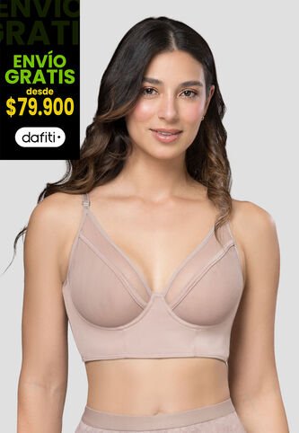 Bustier Mujer Rosado Fi 92886 Formas Intimas