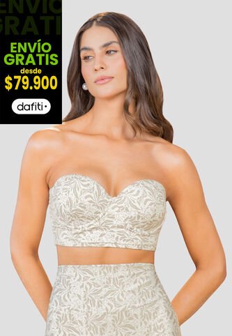 Brasier Mujer Estampado Fi 105505 Formas Intimas
