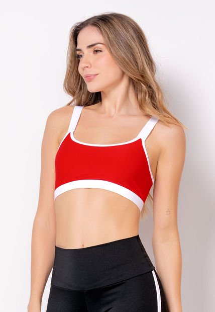 Top Mujer Rojo Fi 109538