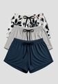 Short Paq X3 Mujer Multicolor Fi 112360 de Formas Intimas