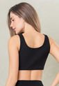 Crop Top Mujer Negro Fi 110507 de Formas Intimas