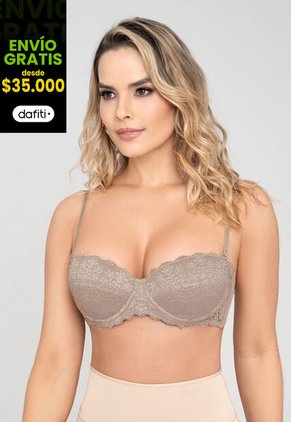 Brasier Mujer Gris FI 103349