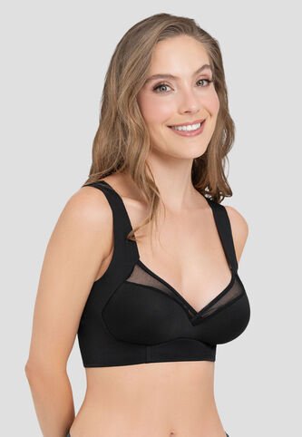Brasier Mujer Negro Fi 104686 Formas Intimas