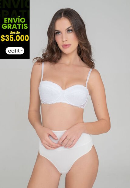 Brasier Mujer Blanco FI 103349