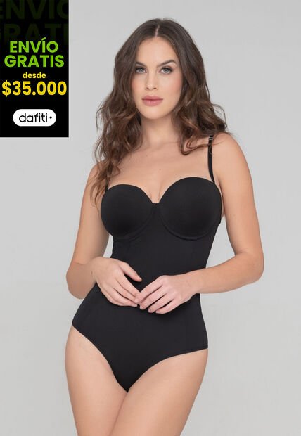 Body Mujer Negro Fi 103354