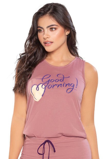 Camisa Pijama Mujer Rosa FI 96861