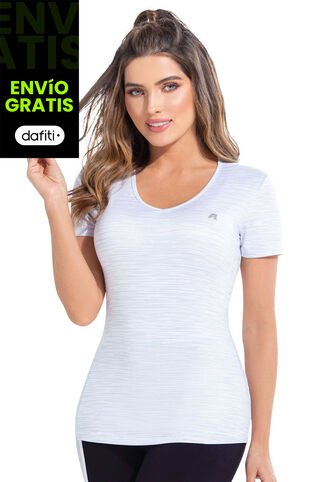 Camiseta Mujer Blanco FI 77687 Formas Intimas