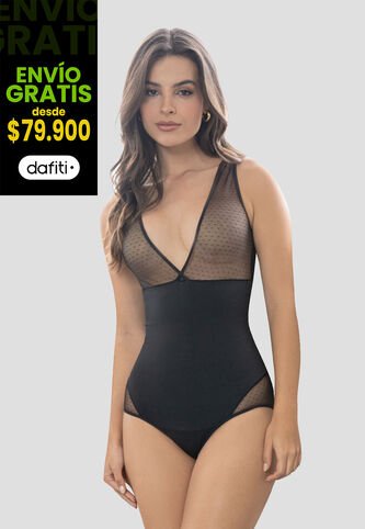 Body Mujer Negro Fi 104699 Formas Intimas