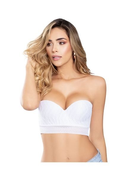Bustier Adulto Femenino Blanco FI