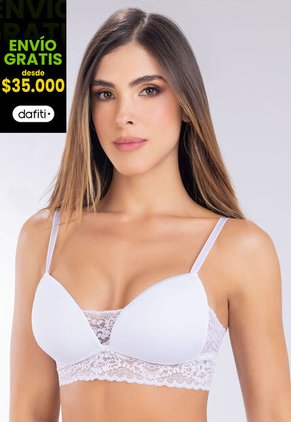 Brasier Mujer Blanco FI 34543