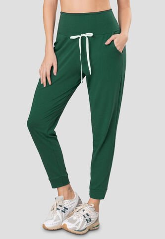 Pantalón Sudadera Mujer Verde Pino Fi 77393 Formas Intimas