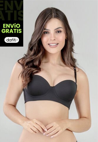 Brasier Mujer Negro FI 96475 Formas Intimas