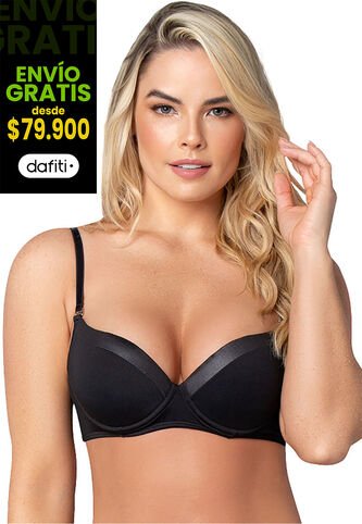 Brasier Mujer Negro FI 89840 Formas Intimas