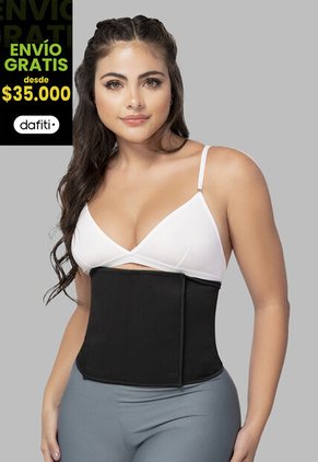 Cinturilla Mujer Negro FI 1558