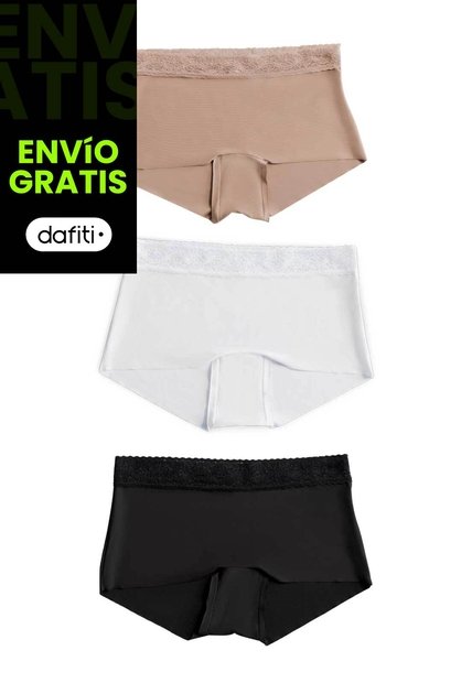 Cachetero Paq X3 Mujer Multicolor FI 100524