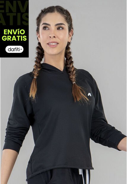 Buzo Mujer Negro FI 89858