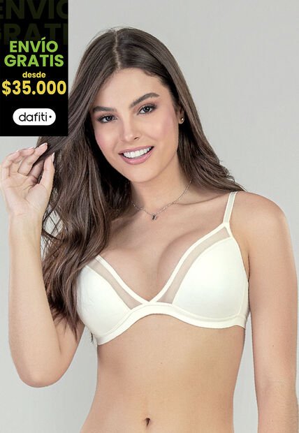 Brasier Mujer Marfil FI 88163
