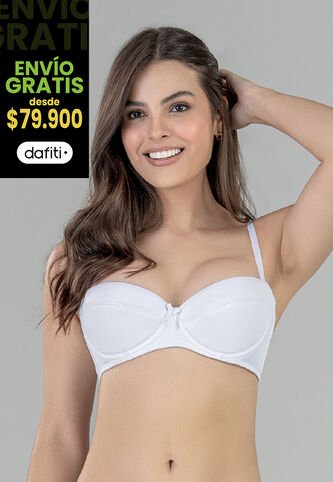 Brasier Mujer Blanco FI 96367 Formas Intimas