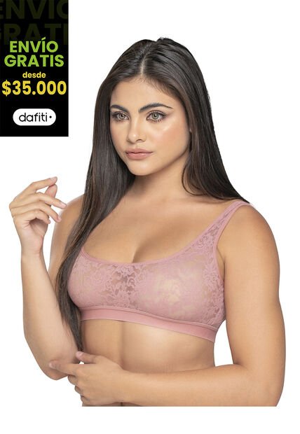 Top Mujer Palo De Rosa FI 4571